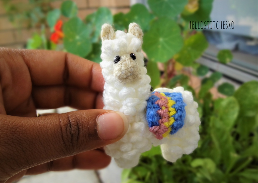 crochet brooch pattern llama