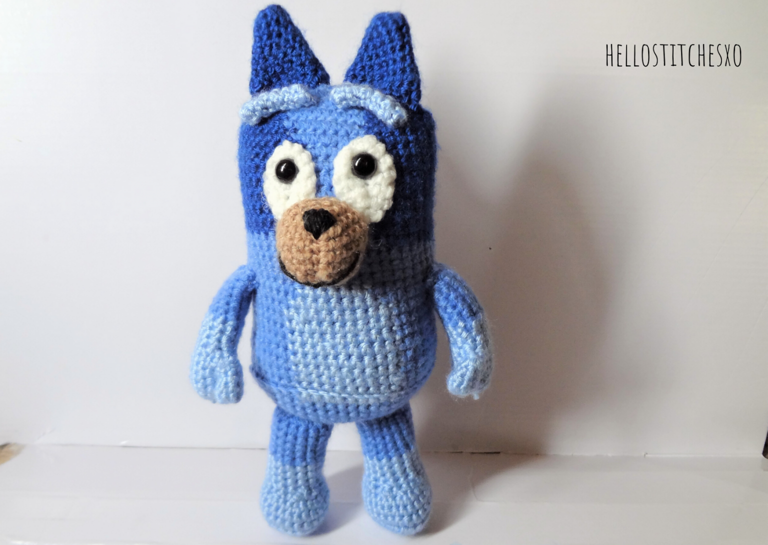 Bluey/Bingo crochet toy hellostitches xo