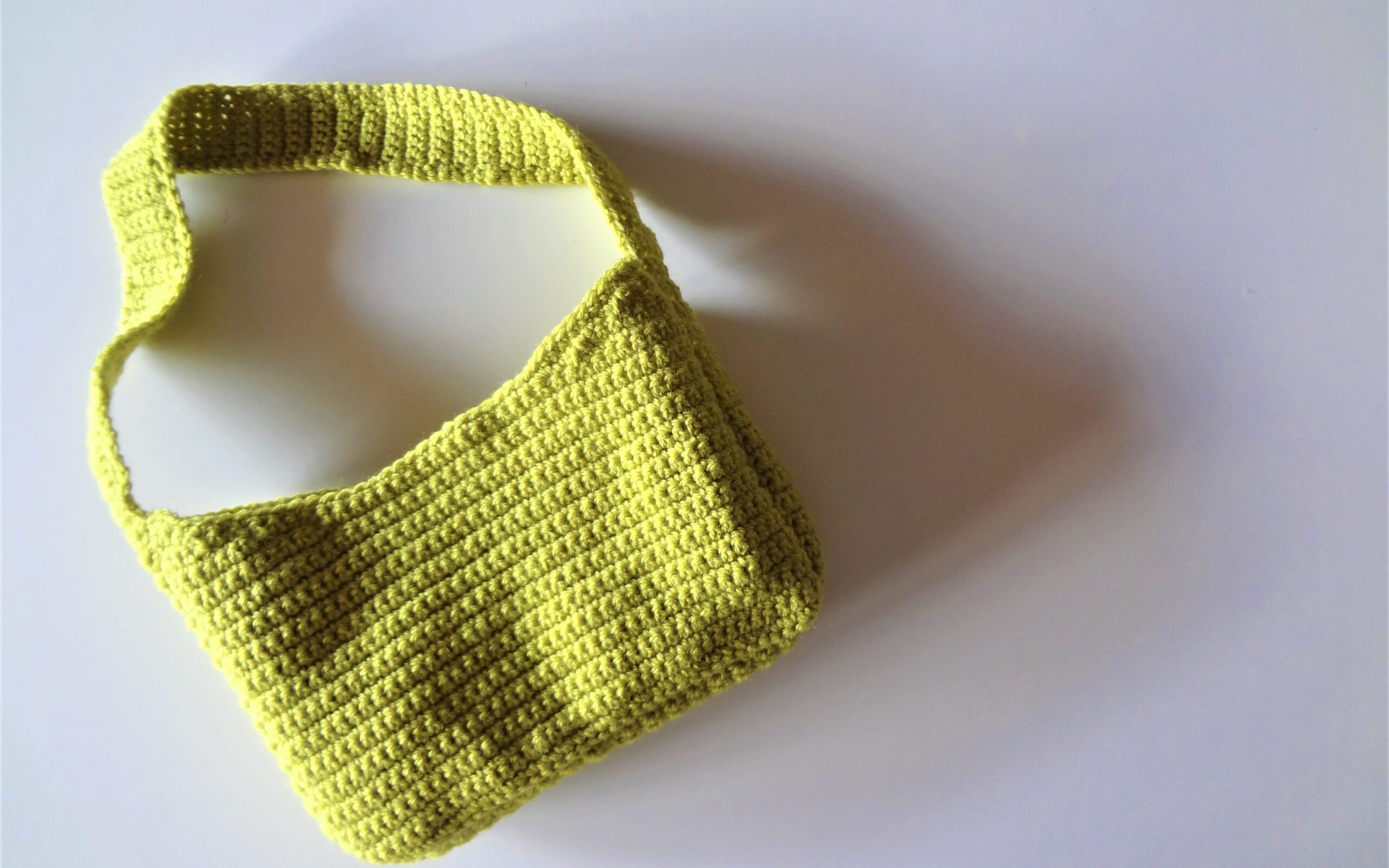 simple single crochet handbag